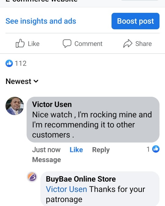 Another happy customer....Now what are you waiting for? Place your order now